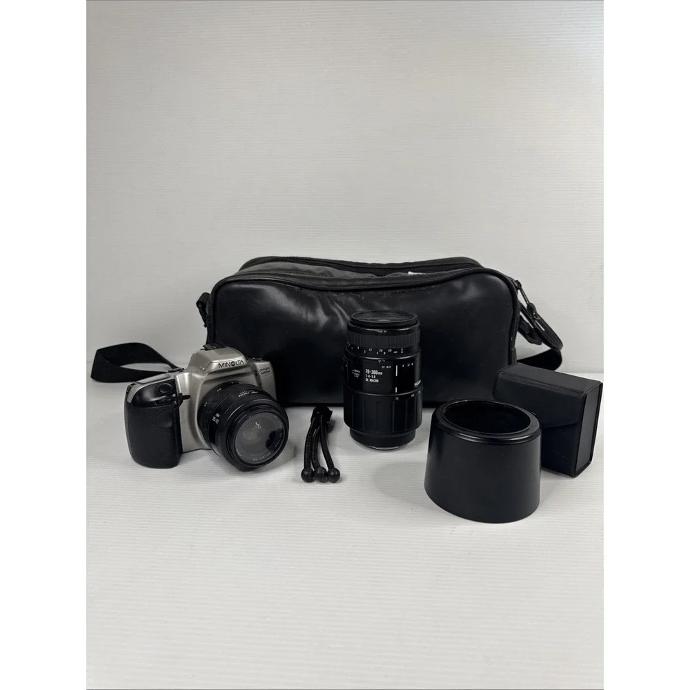 Minolta Dynax 500si + AF35-70 Lens (Japanese‎ Vintage) Bundle Lot - Read Desc.